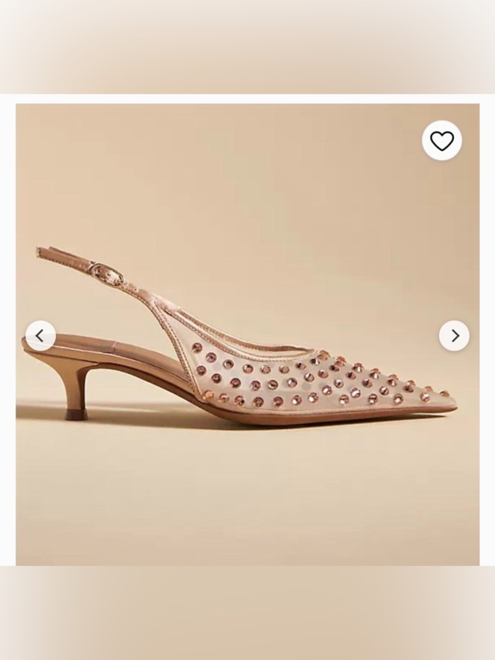 Jeffrey Campbell Persona Slingback Kitten Heels